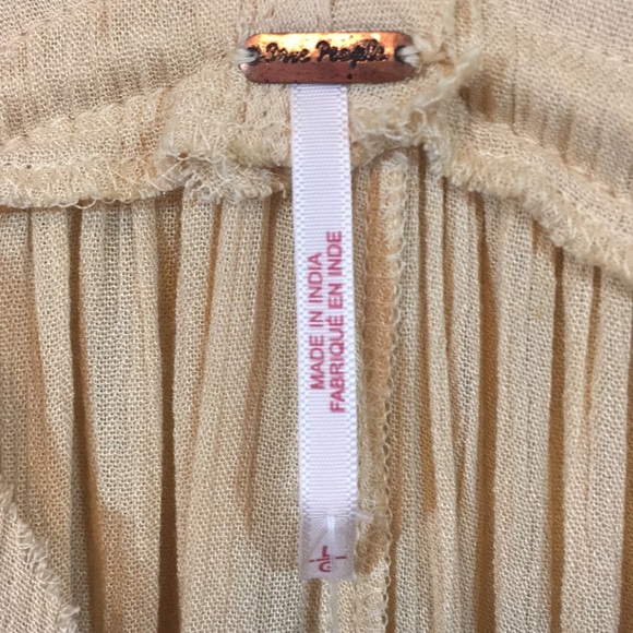 NWT Free People Garbanzo Will Wait maxi dress Boho - Picture 9 of 13